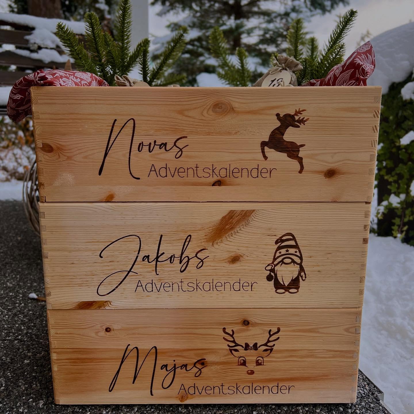 Personalisierte Adventskalender